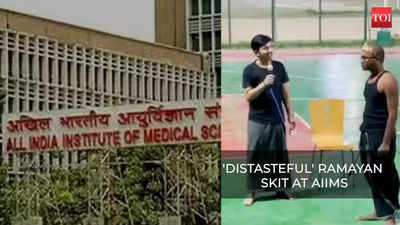 AIIMS student body apologises for controversial Ramayan skit
