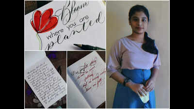Kannur girl wins world handwriting contest