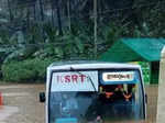 Pictures of destruction caused by heavy rainfall in Kerala