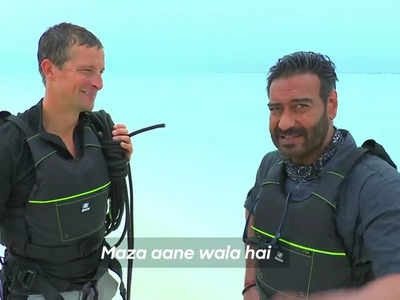 Ajay Devgn on his Indian Ocean adventure with Bear Grylls