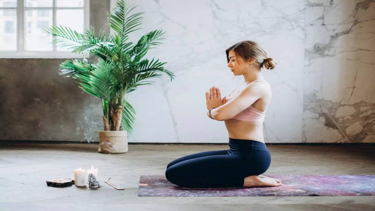 5 Yoga Poses To Help Alleviate Anxiety | mindbodygreen