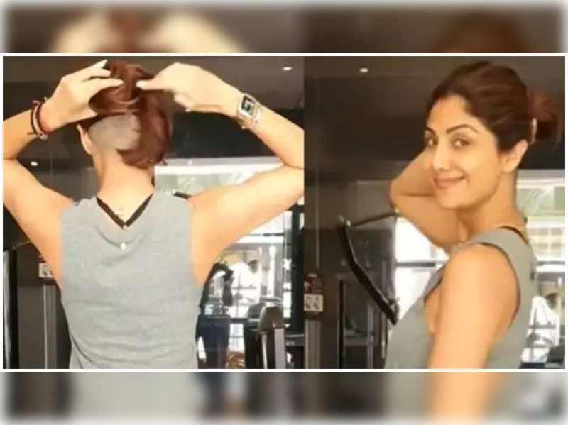 Would you dare to copy Shilpa Shetty's new undercut buzz hairstyle? - Times  of India