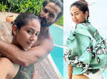 Shahid Kapoor and Mira Rajput are painting Insta blue with their pool selfies and beach vacay pictures