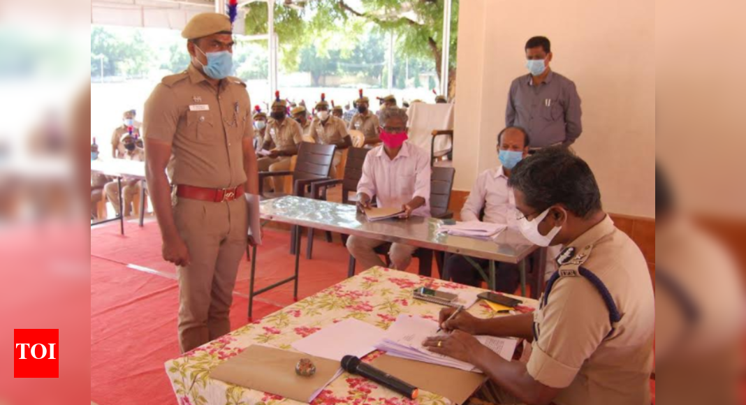 More than 600 cops submit petitions to South Zone IG in Madurai ...
