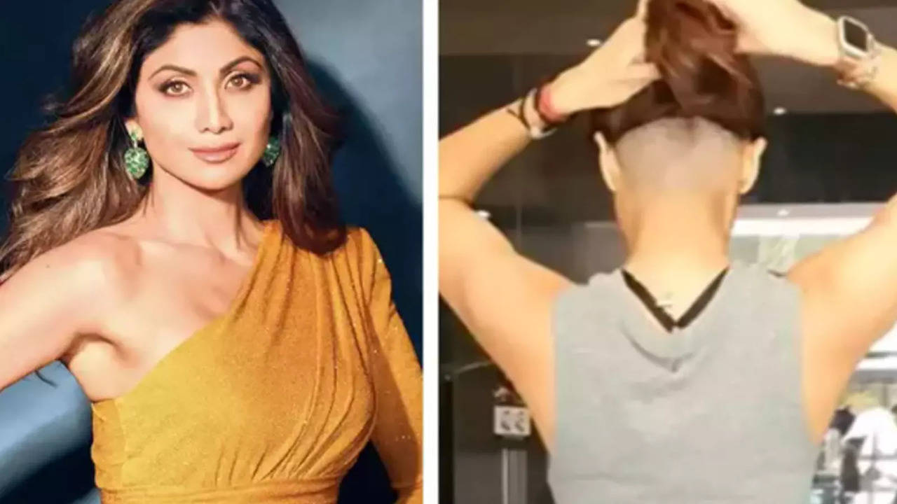 Shilpa Shetty gets an edgy new undercut hairstyle and we're totally  floored! | Hindi Movie News - Bollywood - Times of India
