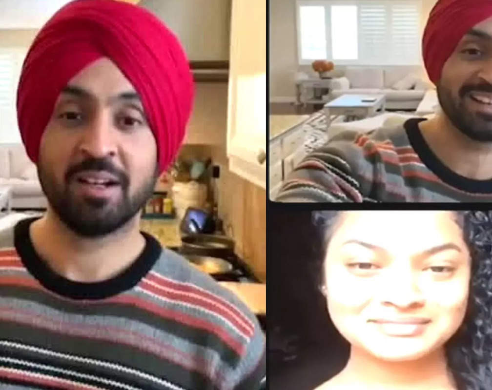 
Diljit Dosanjh struggles to remove female fan from Live session, video goes viral
