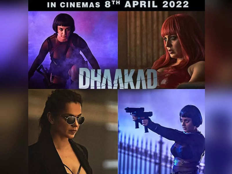 Kangana Ranaut starrer 'Dhaakad' to release in April 2022