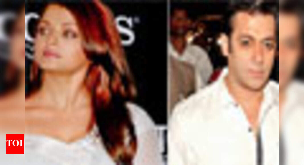 Aishwarya, Salman's faceoff! Hindi Movie News Times of India