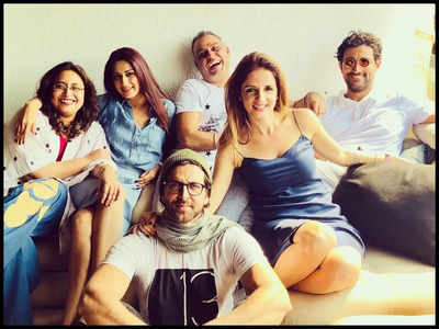 Hrithik Roshan drops a hilarious birthday post for Kunal Kapoor; Sussanne Khan shares unseen pictures