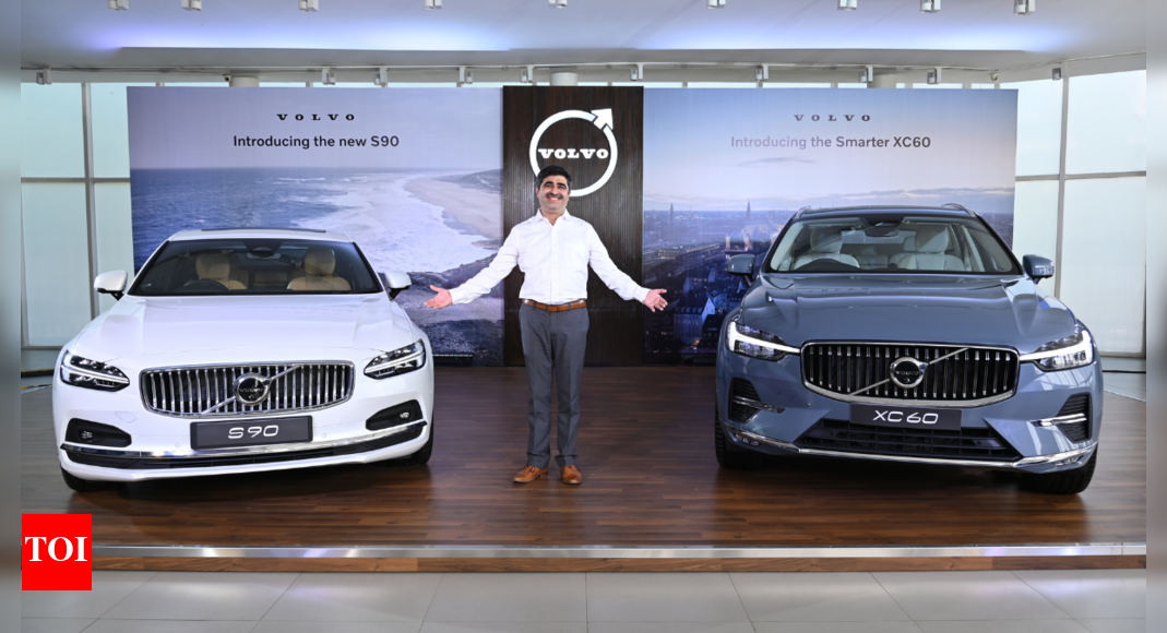 Volvo S90 Price in India: Volvo S90 and XC60 mild-hybrid launched in India at Rs 61.90 lakh | – Times of India