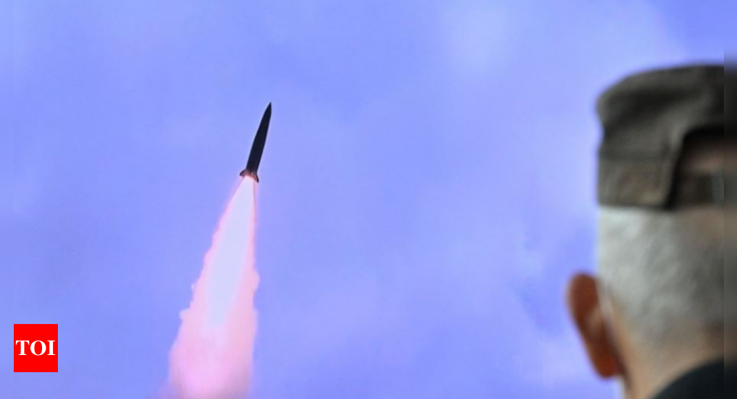 n-korea-test-fires-submarine-launched-ballistic-missile-s-korea-says-times-of-india