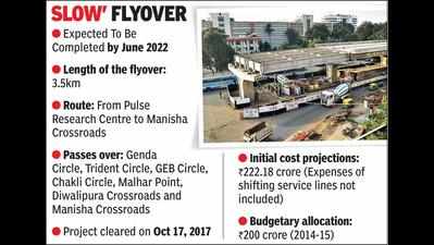 Wish to ‘fly over’ Old Padra Road? Wait a bit longer