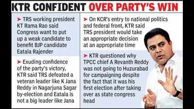 KTR: Cong, BJP colluded to win but TRS will come up trumps