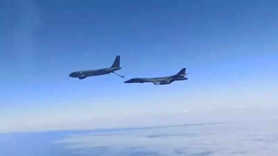 Russia scrambles fighter jets to escort US strategic bombers over Black Sea