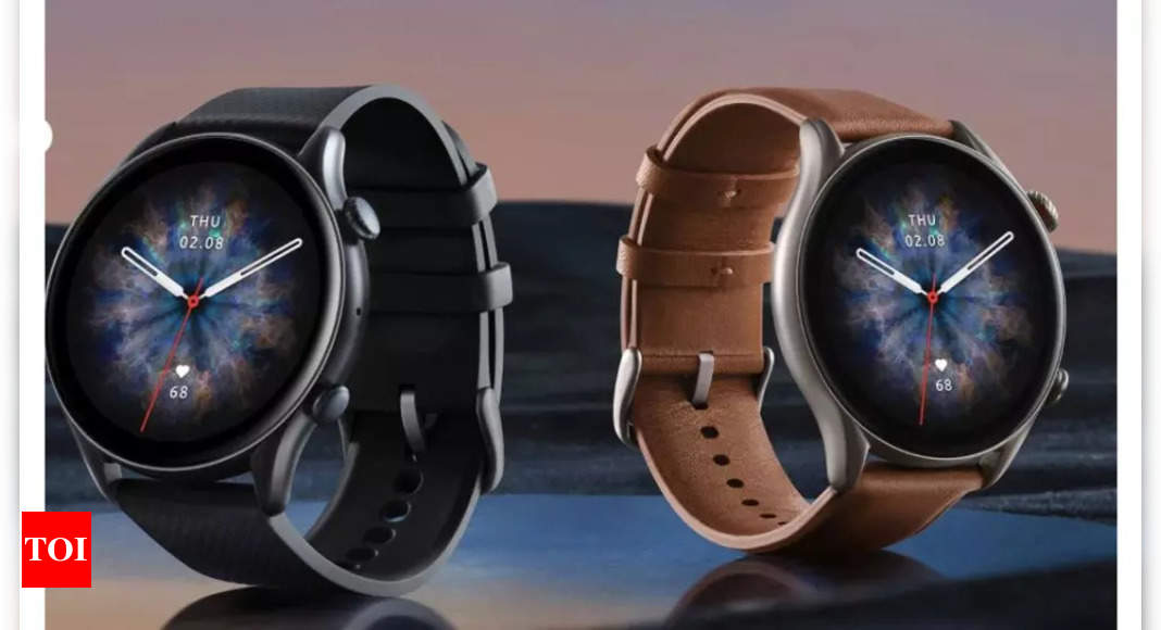 amazfit: Amazfit launches three new smartwatches in India, price starts at Rs 13,999 – Times of India