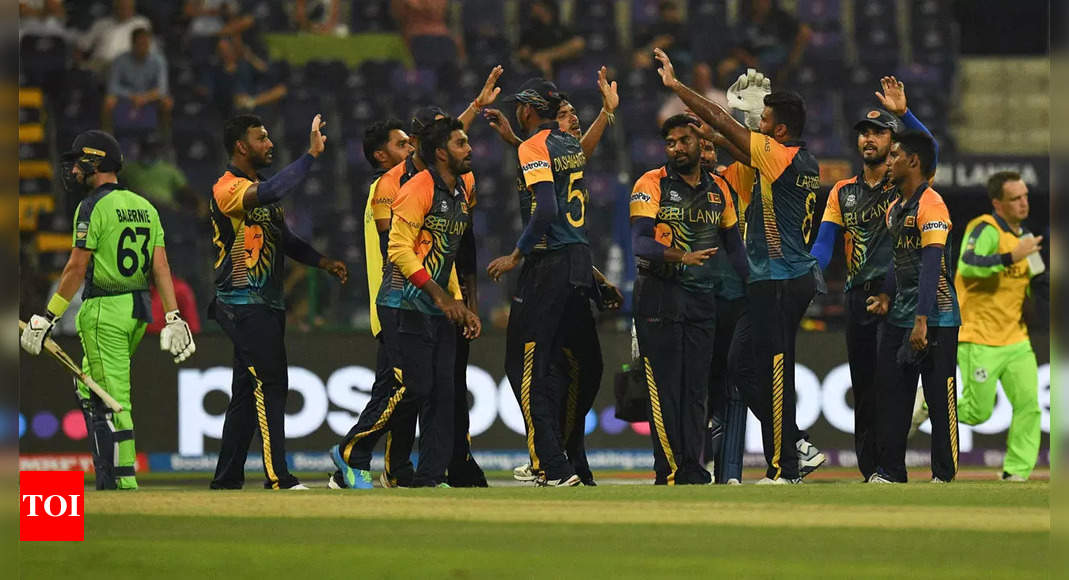 Sri Lanka thrash Ireland to reach Super 12s of T20 World Cup | Cricket News – Times of India