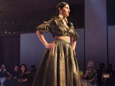 Amyra Dastur makes a statement at DTFW