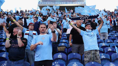 Five arrested after Manchester City supporter attacked