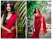 
Sayali Sanjeev channels her inner desi girl as she stuns in this red saree; See pics
