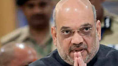 Union home minister Amit Shah conducts aerial survey of rain-ravaged areas of Uttarakhand; relief, rescue operations continue
