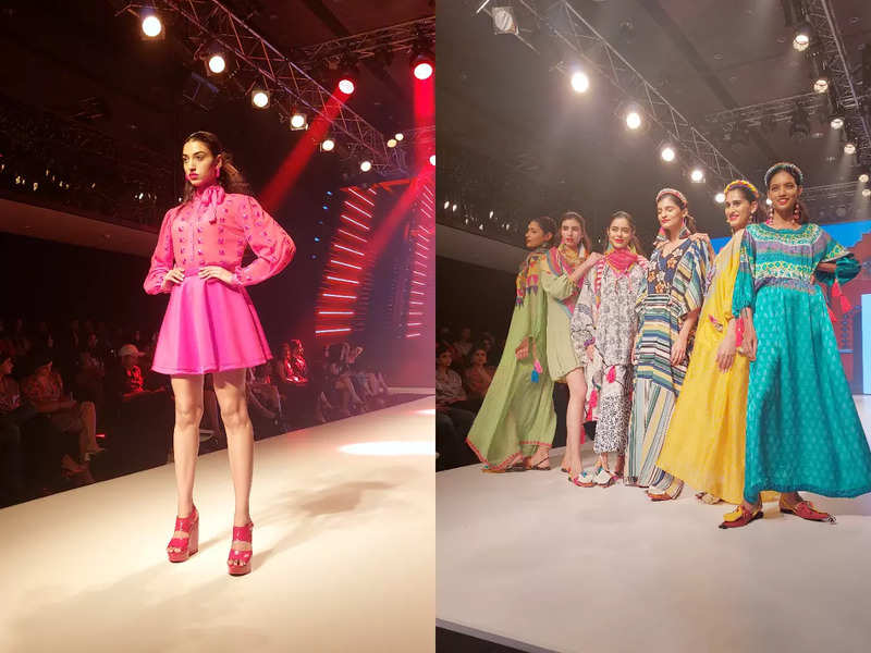 Anupamaa Dayal and Anand Bhushan stun on Day 2 of Delhi Times Fashion Week  - Times of India