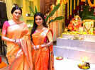 Shubh Laabh - Aapkey Ghar Mein embarks on the festive season with a grand Laxmi Pooja on the set Shubh Laabh - Aapkey Ghar Mein embarks on the festive season with a grand Laxmi Pooja on the set