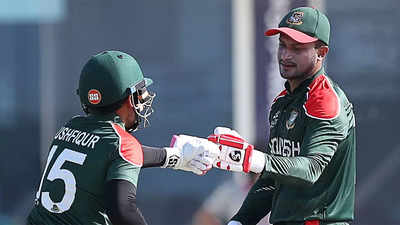 All-round Shakib Al Hasan powers Bangladesh into Super 12s of T20 World Cup