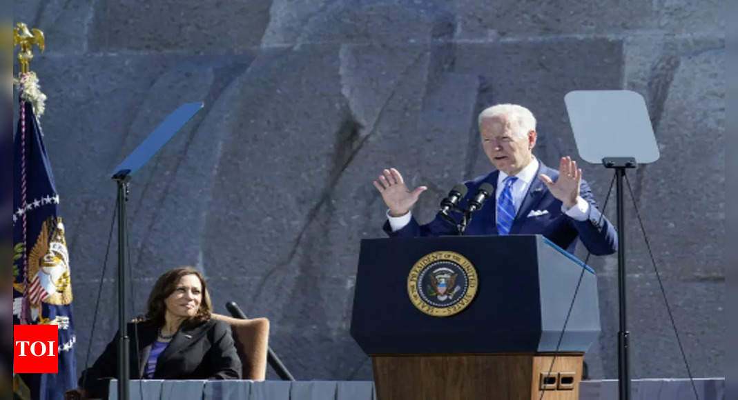 biden-capitol-insurrection-was-about-white-supremacy-biden-at-martin-luther-king-jr-memorial-times-of-india