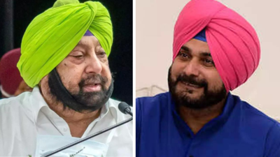 Punjab Congress president Navjot Singh Sidhu, former chief minister Capt Amarinder Singh slug it out over farm laws