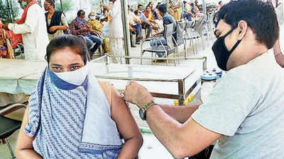 Covid vaccination in Gujarat: ‘100% coverage in 3 cities, 4 districts’