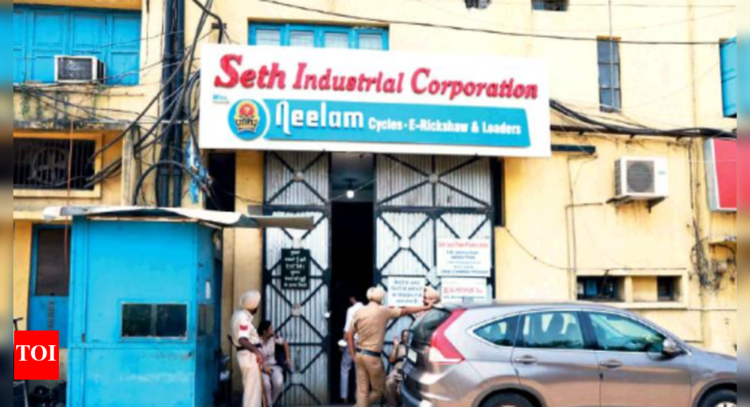 IT raids Ludhiana firms dealing in cycle & parts Ludhiana News Times of India