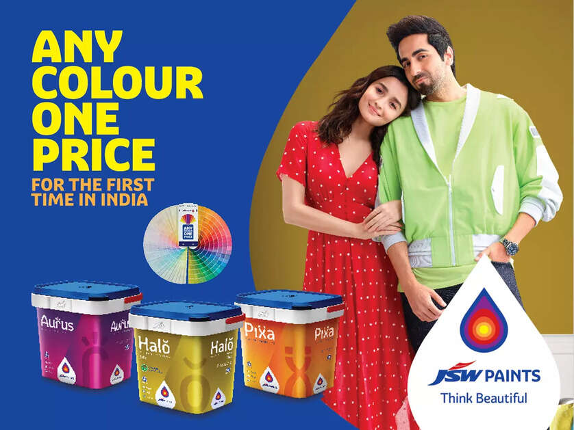 Want to give your home a fresh look this Diwali? Choose JSW Paints and pay one price for every colour