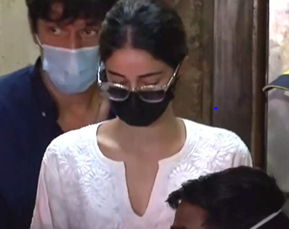 
Ananya Panday, her father Chunky Pandey leave NCB office
