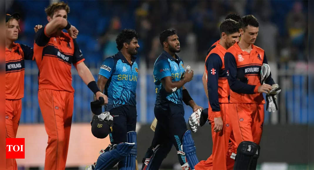 T20 World Cup: Sri Lanka thrash Netherlands by 8 wickets to top group, play Bangladesh in Super 12 | Cricket News – Times of India