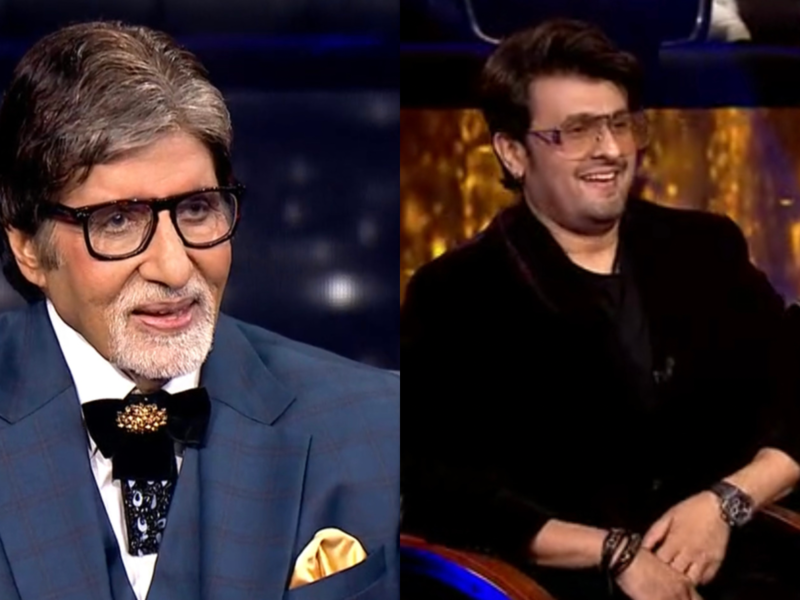 Kaun Banega Crorepati 13: Big B is touched after knowing that Sonu Nigam has still kept the special note sent by him for 'Sooryavansham' intact almost after 22 years
