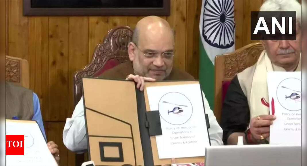 Live: Amit Shah interacts with J&K Youth Club members