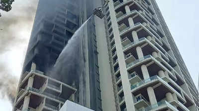 Mumbai: Cops register FIR in connection with fire at One Avighna Park building