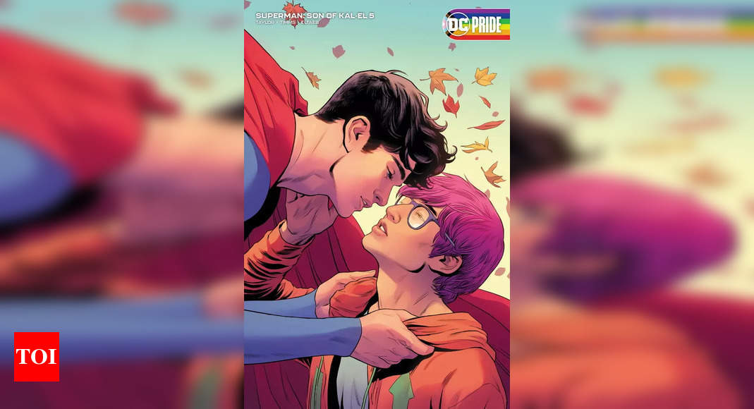 Superman colourist quits DC Comics after superhero’s bisexual outing – Times of India