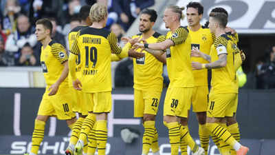 Haaland-less Borussia Dortmund ease past Bielefeld 3-1