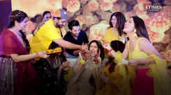 Shireen Mirza's haldi ceremony was a fun-filled affair