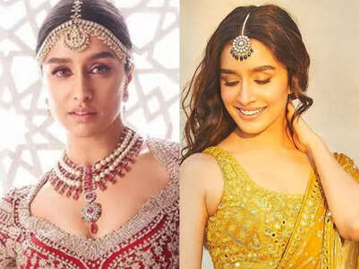 Bridal look inspiration from Shraddha Kapoor