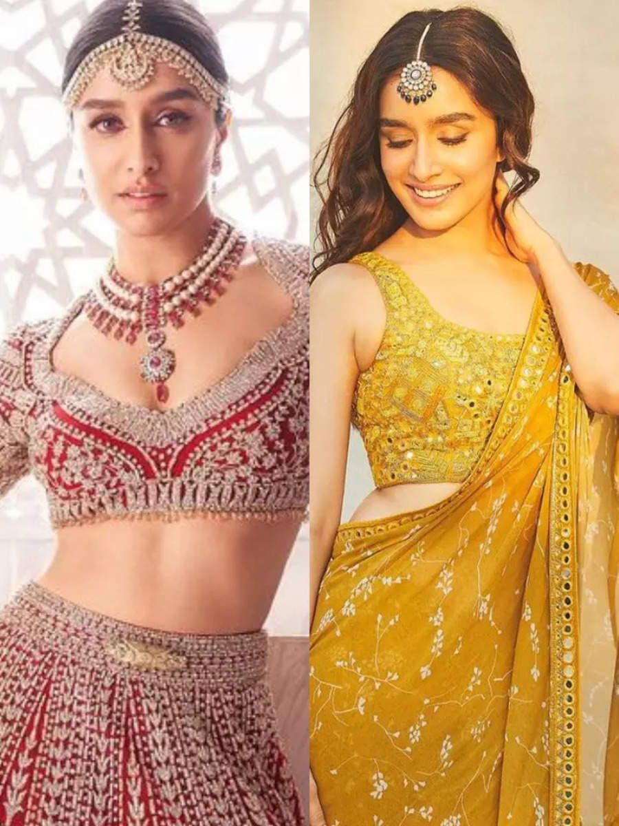 All the bridal look inspiration from Shraddha Kapoor | Times of India