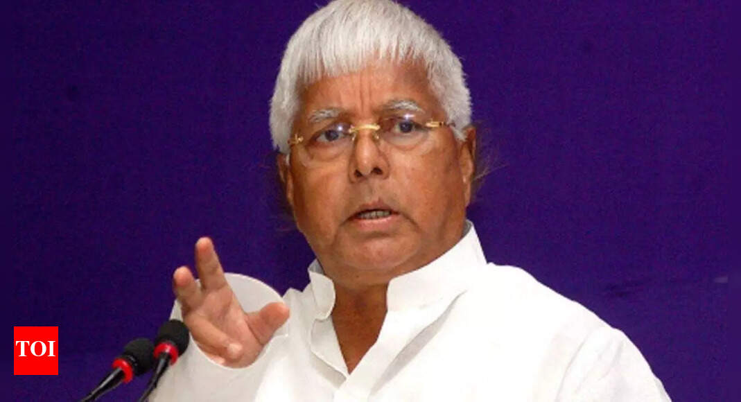 RJD chief Lalu Prasad to return Patna after 3 years, likely to hit ...
