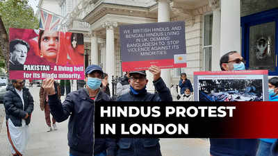 With protest at Bangladesh HC in London, Iskcon draws world's attention towards anti-Hindu violence