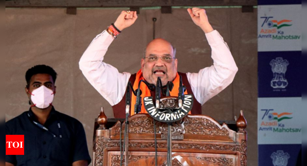 J&K opposition leaders unimpressed by Shah's 'delimitation, election, statehood' roadmap - Times of India