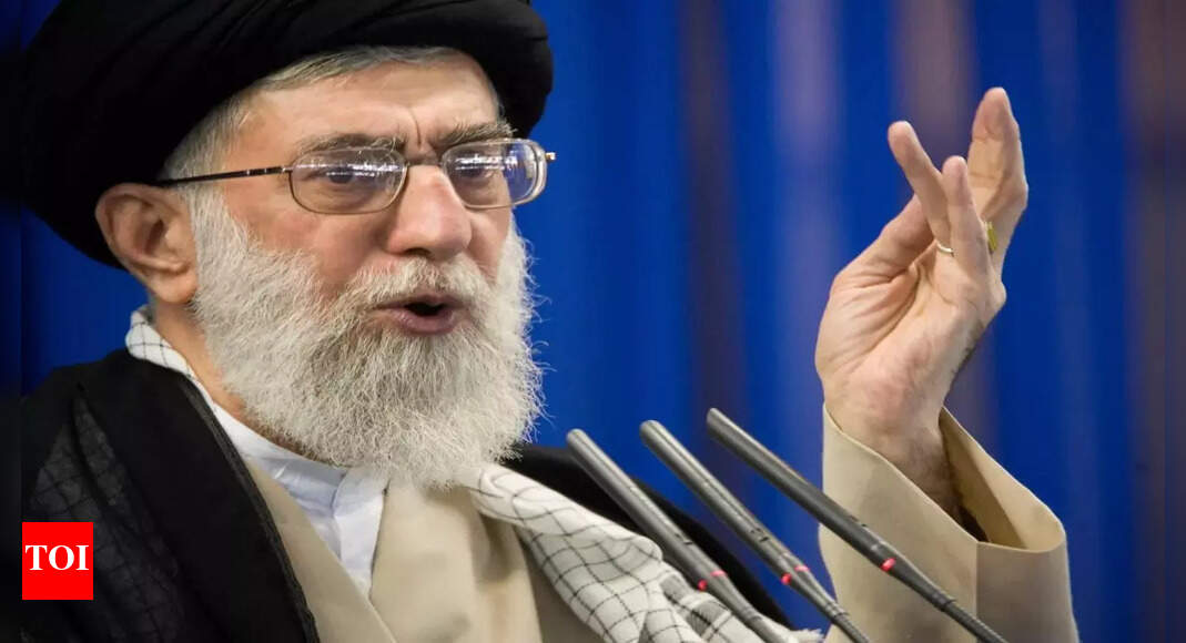 khamenei: Iran’s supreme leader urges reversal of Arab-Israeli normalisations – Times of India