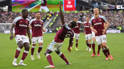 EPL: Antonio scores as West Ham sink Spurs in feisty London derby