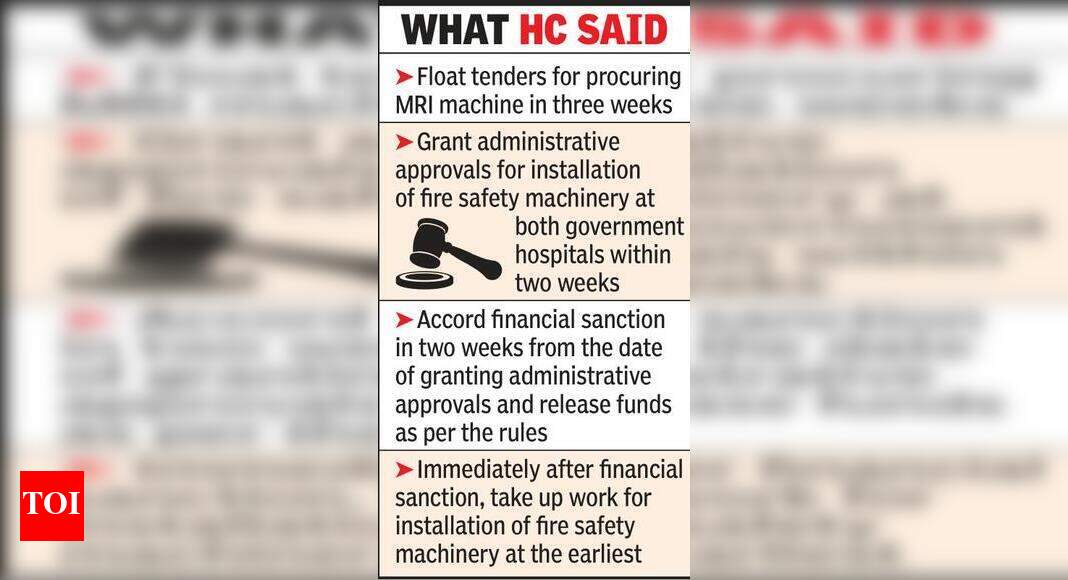State govt rapped for delay in installing MRI machine, fire equipment ...