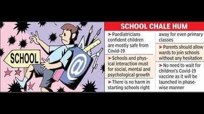 Over 60% kids have natural antibodies, start schools immediately, say doctors