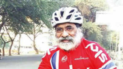 67-year-old Nashik man aims to cycle from Srinagar to Kanyakumari in 12 days